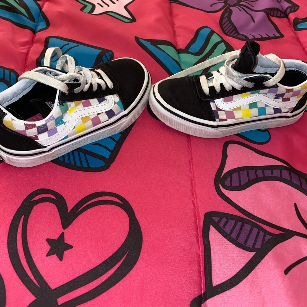 Multicolored Vans